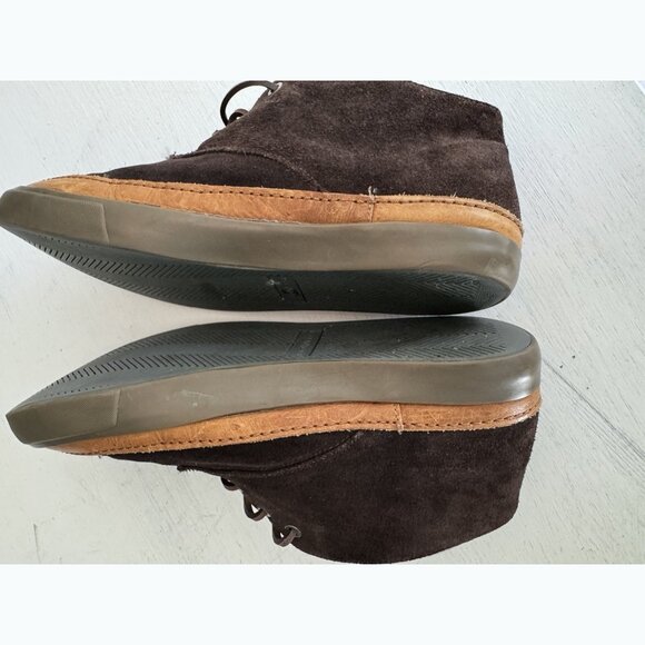 Seavees Maslon Men’s 12 Desert Boots Chocolate Brown Suede Chukka Lace-Up